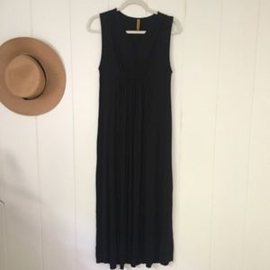 Rachel Pally Black Jersey Maxi Dress